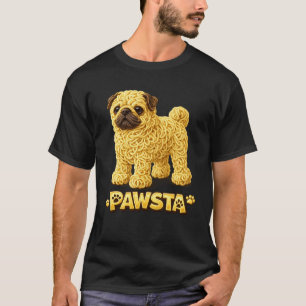 T-shirt Spaghetti Nouille Nourriture Italienne Amour Chien