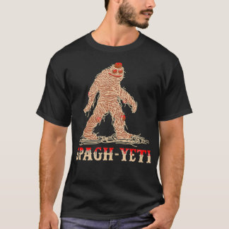 T-shirt Spaghetti Pasta Boulettes de viande Ramen Noodle C