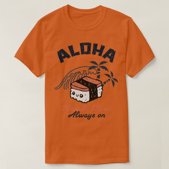 T-shirt Spam Musubi Hawaiian Culture (Design devant)