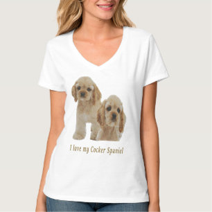 T-shirt spaniers cocker