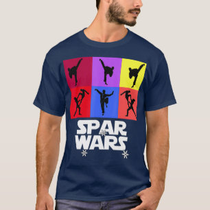 T-shirt Spar Wars Kick Boxing Taekwondo MIXED MARTIAL ART
