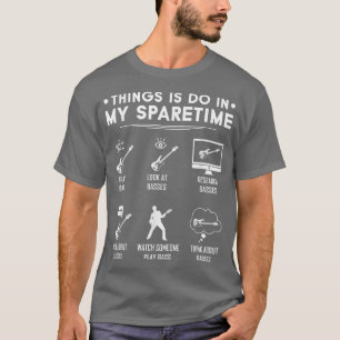T-shirt Sparetime Bassists 