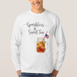 T-shirt Sparklers & Sweet Tea: Relaxed 4th of July
