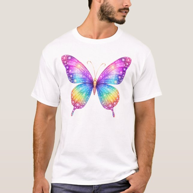 T-shirt Sparkling Butterfly (Devant)