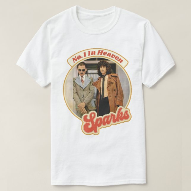 T-shirt Sparks band, frères Sparks, Ron Mael (Design devant)