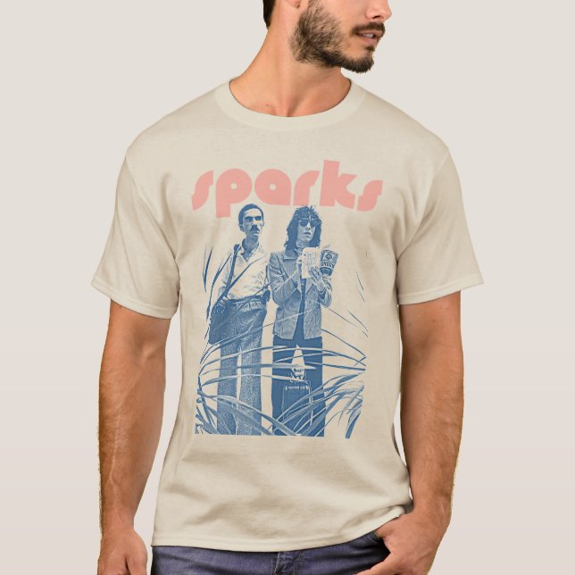 T-shirt Sparks Retro Alternative Indie Pop Rock Music Duo (Devant)