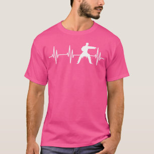 T-shirt Sparring Athlete Black Belt Heartbeat Martial Arti