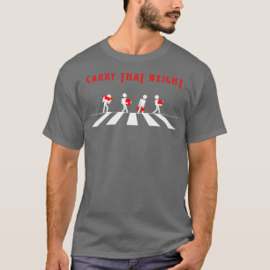 T-shirt Spartan OCR Abbey Road Traversée de la route qui p