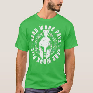T-shirt Spartan Workout Motivation Gymnase Fitness Travail
