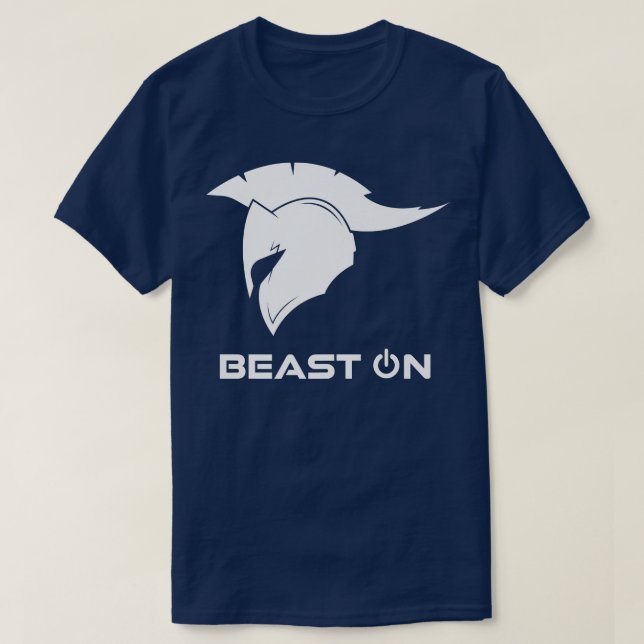 T-shirt Spartaner Fitness Beast Sur Gymnase Motivation Fit (Design devant)