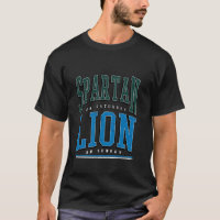 Spartiate le samedi Lion le dimanche rétro Womens