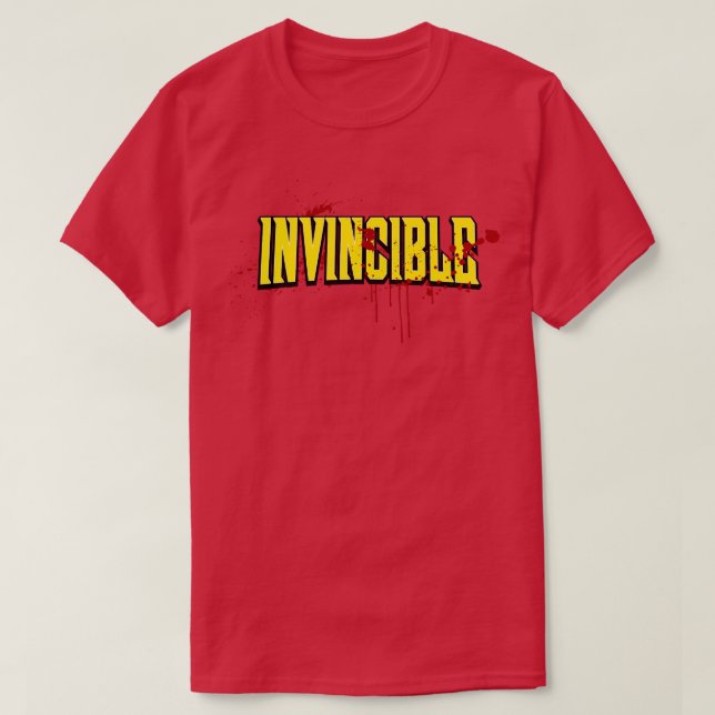 T-shirt Spatule sanguine invincible (Design devant)