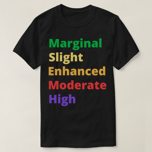 T-shirt SPC Perspectives Marginal Léger Amélioré Modérée H (Design devant)