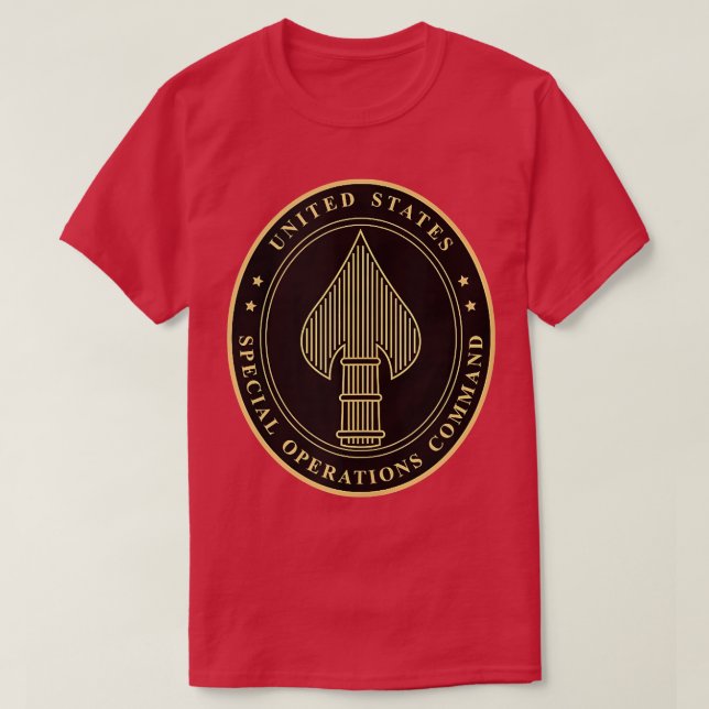 T-shirt Special Operations Command (SOCOM)  (Design devant)