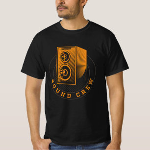 T-shirt SPÉCIALISATEUR D'ÉQUIPAGE DU SON Audio Specialis