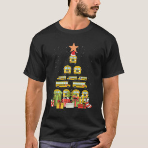 T-shirt Spécialiste de la conduite de Noël dans les bus de