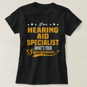T-shirt Spécialiste des aides auditives