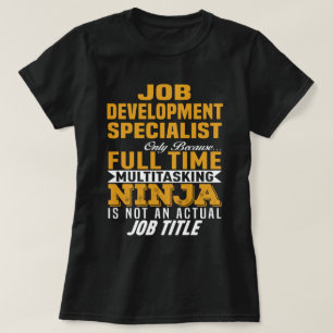 T-shirt Spécialiste du développement de l'emploi
