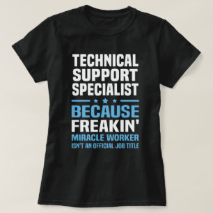 T-shirt Spécialiste du support technique
