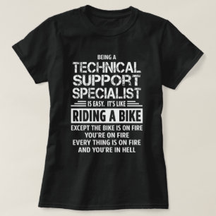 T-shirt Spécialiste du support technique