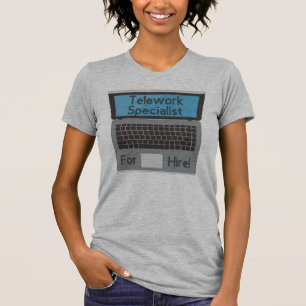 T-shirt Spécialiste du télétravail