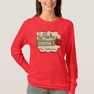 T-shirt Spécialiste en médias d'école