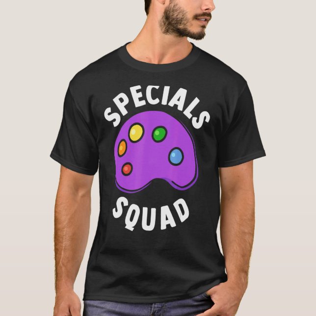 T-shirt Specials Squad Related Arts Teacher Back To School (Devant)