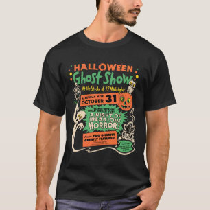 T-shirt Spectacle fantôme d'Halloween 1950