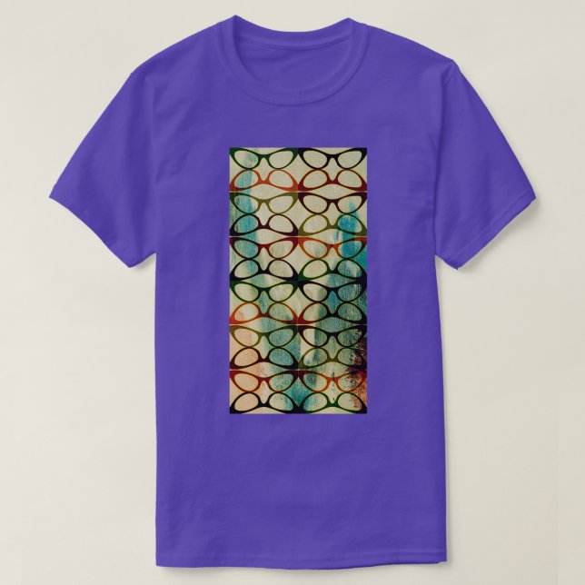 T-shirt Spectaculaire oeil de chats s'estompe (Design devant)
