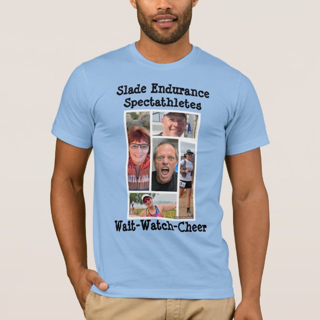 T-shirt Spectathlete d'endurance de la dalle (Devant)
