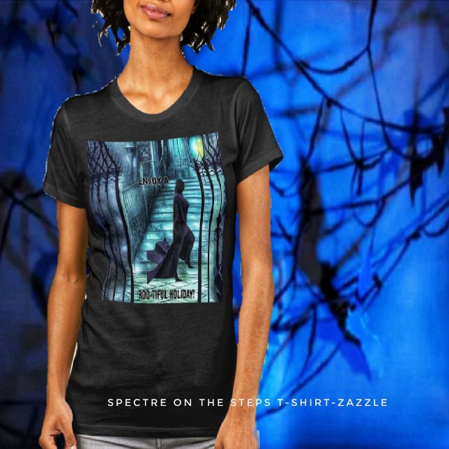 T-shirt Spectre Sur Les Marches (Créateur téléchargé)