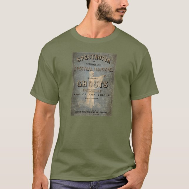 T-shirt Spectropia - une étude des fantômes - 1866 (Devant)