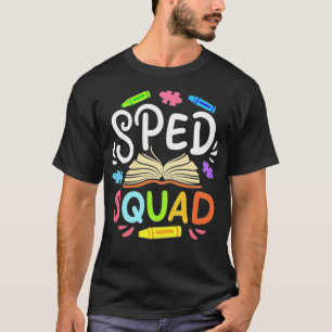 T-shirt SPED Éducation Spéciale Équipe SPED meilleurs amis