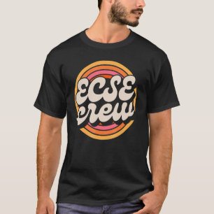 T-shirt SPED Enseignant ECSE Crew Petite enfance Special E
