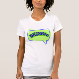 T-shirt speech bubble