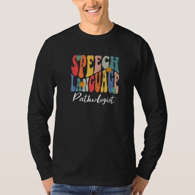 T-shirt Speech Language Pathologist SLP Speech Therapy Pat (Devant)