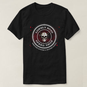 T-shirt Speed Shop, les garçons solitaires, le triangle cr
