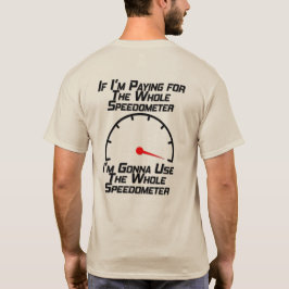 T-shirt Speedomètre