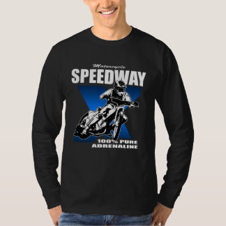 T-shirt Speedway railway sport motorcycle racing driver