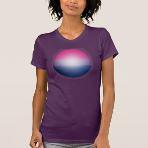 T-SHIRT SPHÈRE DE FIERTE BISEXUELLE