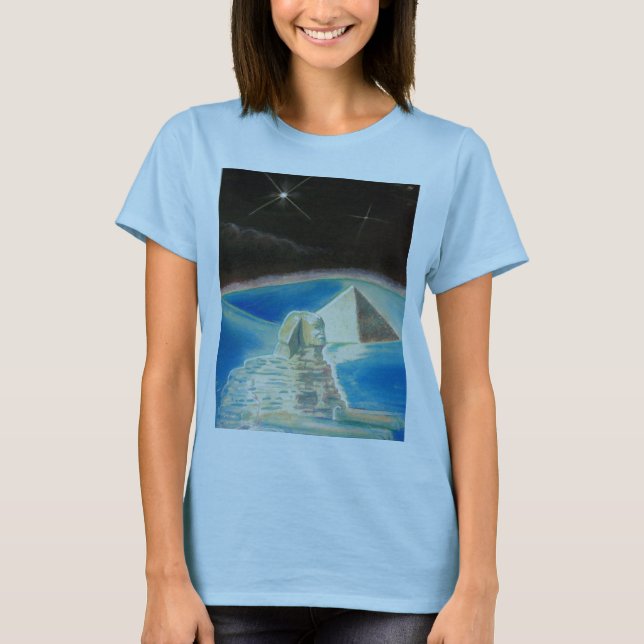 T-shirt Sphinx bleu (Devant)