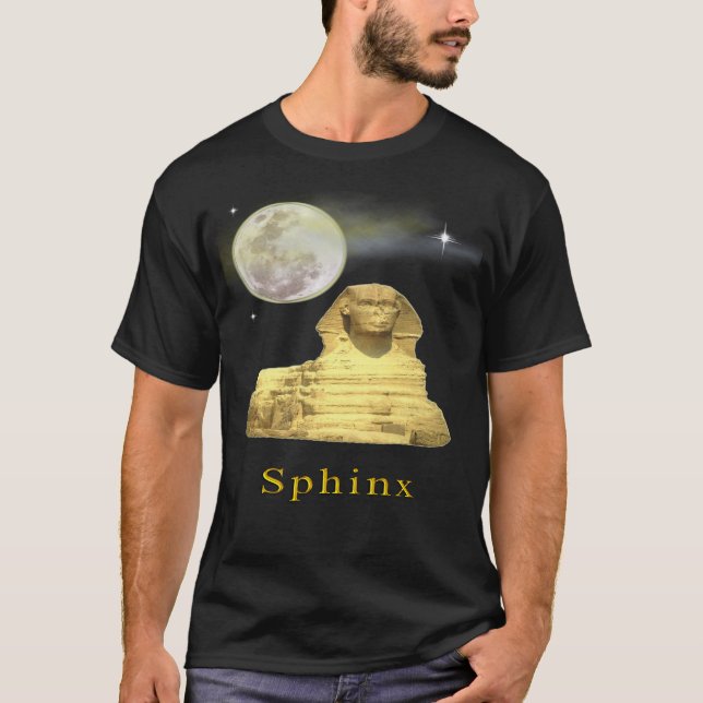 T-shirt sphinx égyptien (Devant)