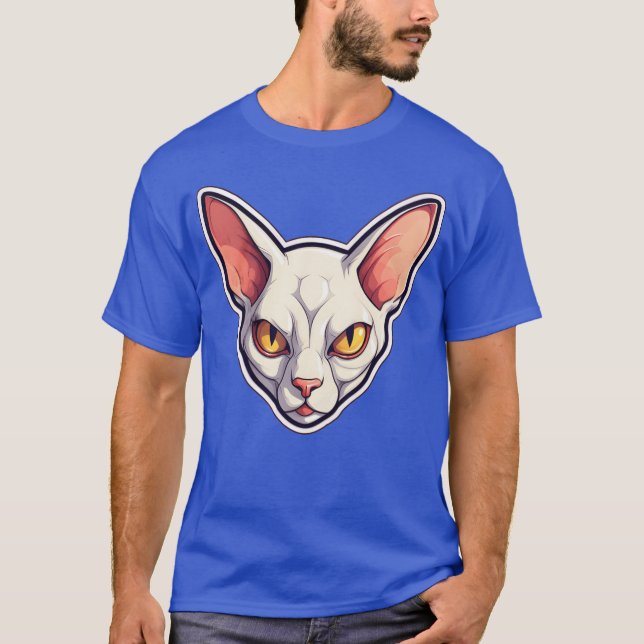 T-shirt Sphyn cat drôle (Devant)
