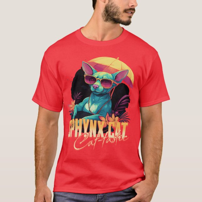 T-shirt Sphyn Cat Famille de Cattastic (Devant)