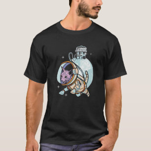 T-shirt Sphynx Cat Astronaut Space Galaxy Chats Propriétai