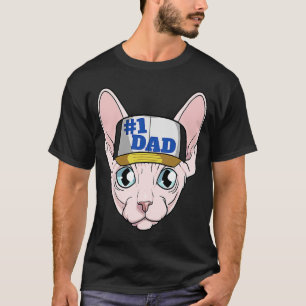 T-shirt Sphynx Chat 1 Papa Fête des pères