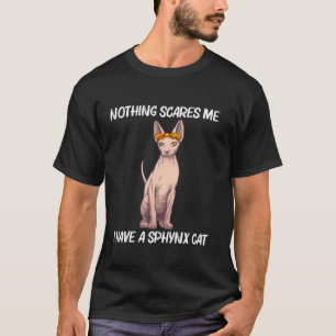 T-shirt Sphynx Conception Pour Hommes Femmes Pet Chat race