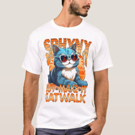 T-shirt Sphynx, mais en faire un pied