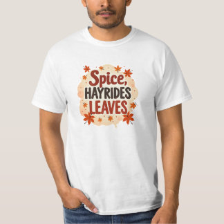 T-shirt Spice Hayrides Feuille