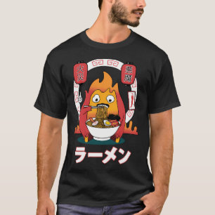 T-shirt Spicy Calcifer Studio Ghibli